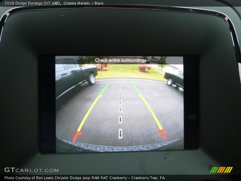 Granite Metallic / Black 2018 Dodge Durango SXT AWD