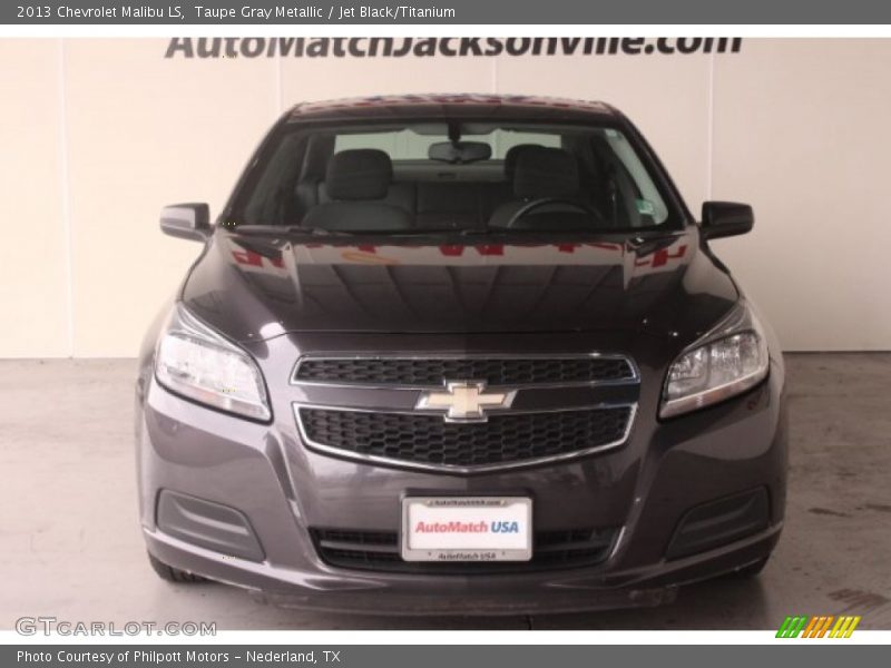 Taupe Gray Metallic / Jet Black/Titanium 2013 Chevrolet Malibu LS