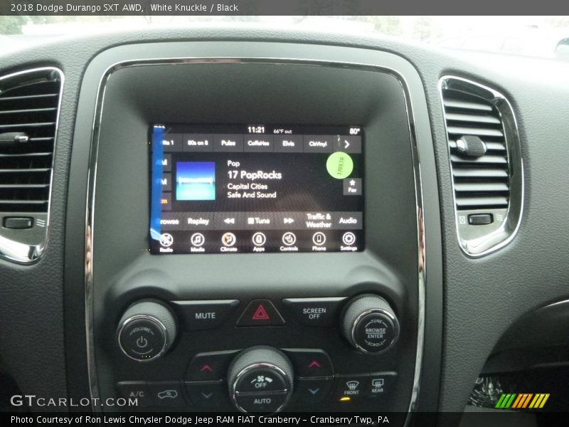 White Knuckle / Black 2018 Dodge Durango SXT AWD