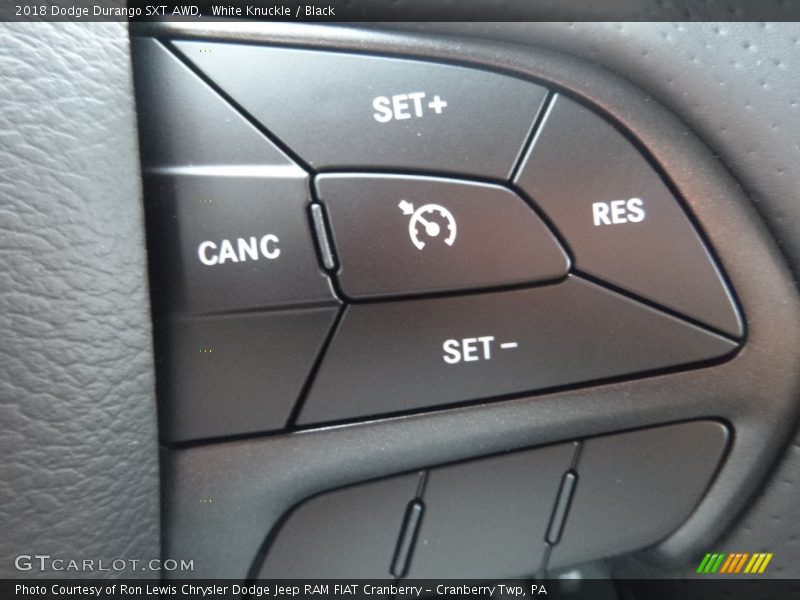White Knuckle / Black 2018 Dodge Durango SXT AWD