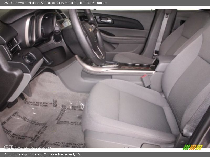 Taupe Gray Metallic / Jet Black/Titanium 2013 Chevrolet Malibu LS