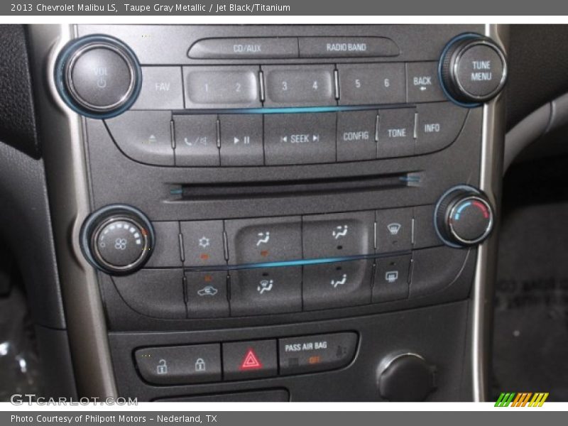 Taupe Gray Metallic / Jet Black/Titanium 2013 Chevrolet Malibu LS