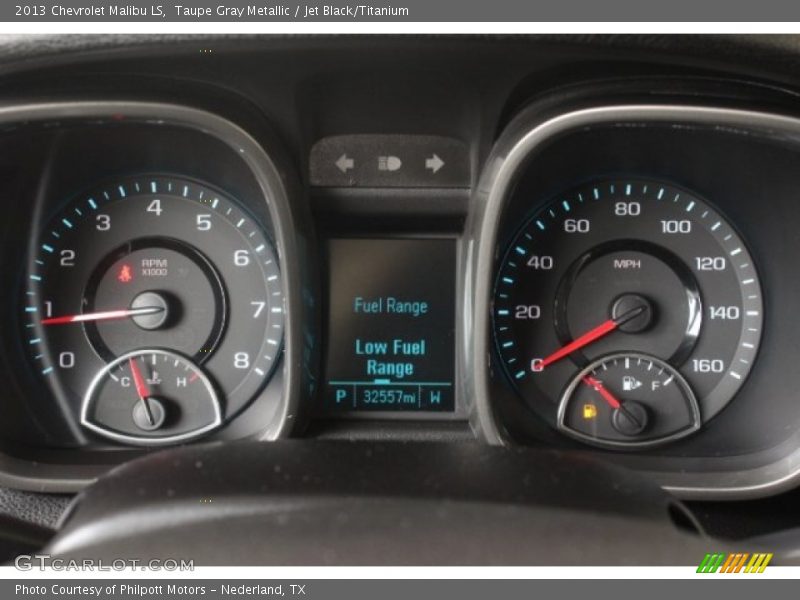 Taupe Gray Metallic / Jet Black/Titanium 2013 Chevrolet Malibu LS