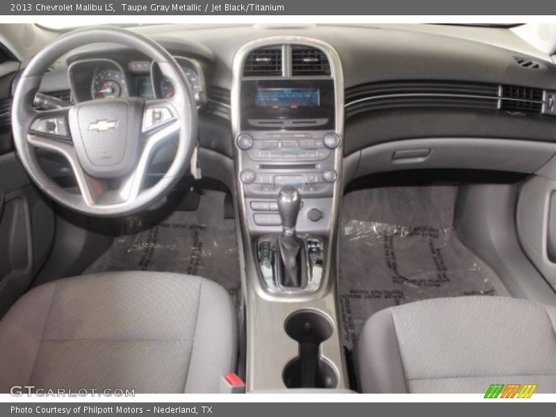 Taupe Gray Metallic / Jet Black/Titanium 2013 Chevrolet Malibu LS