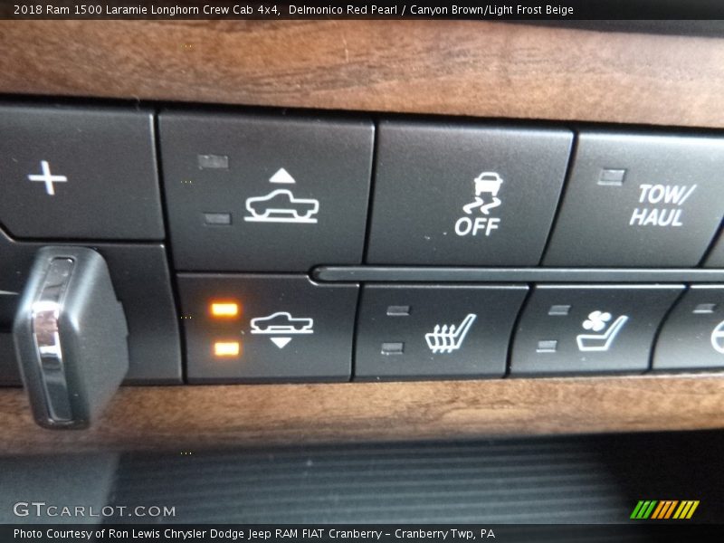 Controls of 2018 1500 Laramie Longhorn Crew Cab 4x4