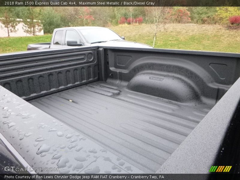 Maximum Steel Metallic / Black/Diesel Gray 2018 Ram 1500 Express Quad Cab 4x4