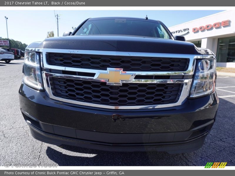 Black / Cocoa/Dune 2017 Chevrolet Tahoe LT