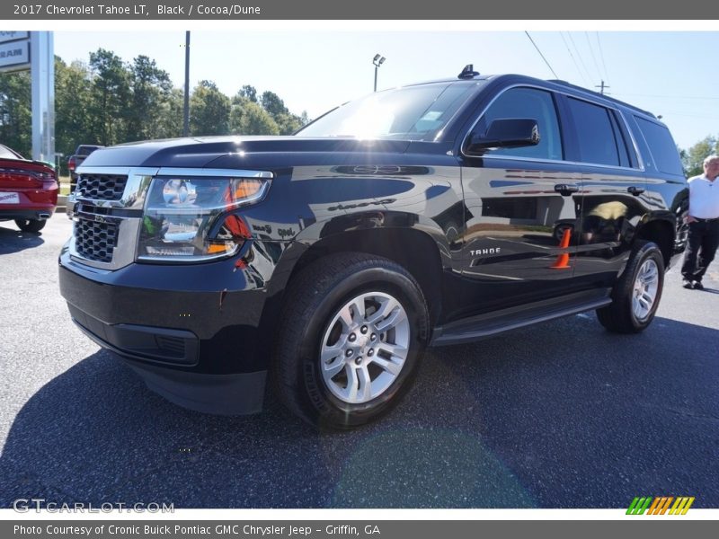 Black / Cocoa/Dune 2017 Chevrolet Tahoe LT