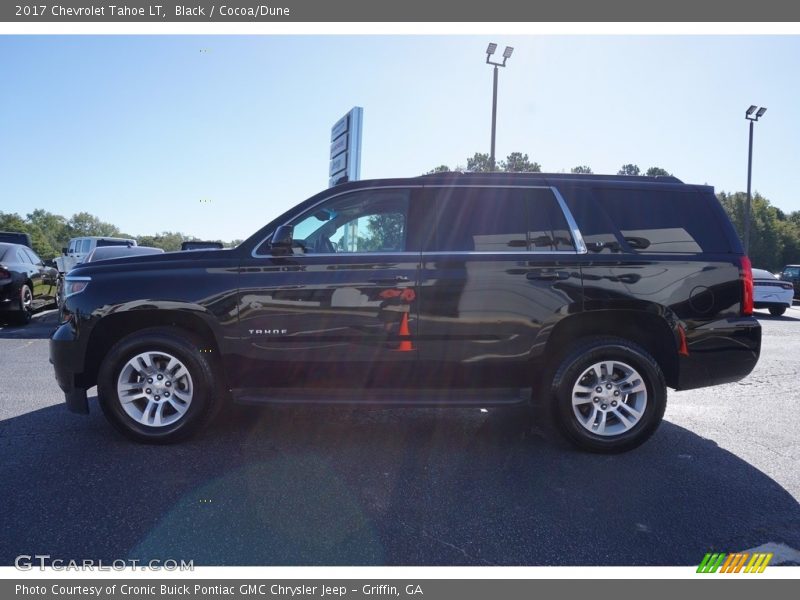 Black / Cocoa/Dune 2017 Chevrolet Tahoe LT