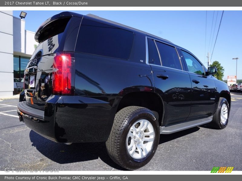 Black / Cocoa/Dune 2017 Chevrolet Tahoe LT
