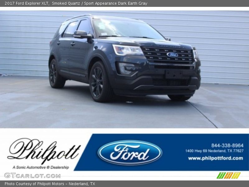 Smoked Quartz / Sport Appearance Dark Earth Gray 2017 Ford Explorer XLT