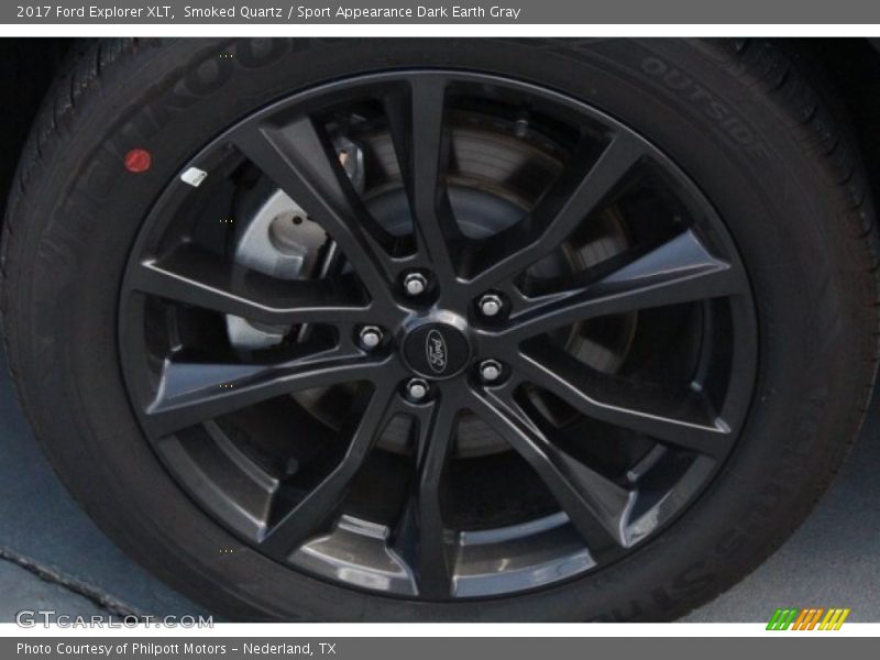 Smoked Quartz / Sport Appearance Dark Earth Gray 2017 Ford Explorer XLT
