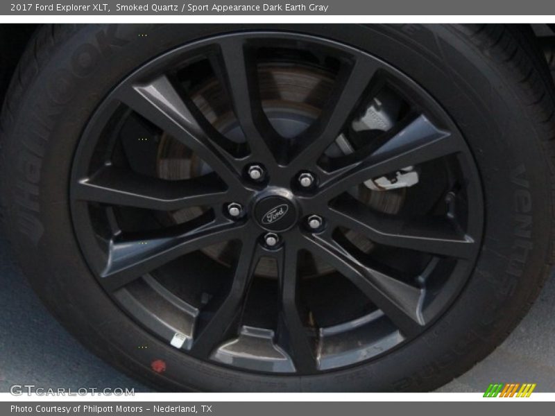 Smoked Quartz / Sport Appearance Dark Earth Gray 2017 Ford Explorer XLT