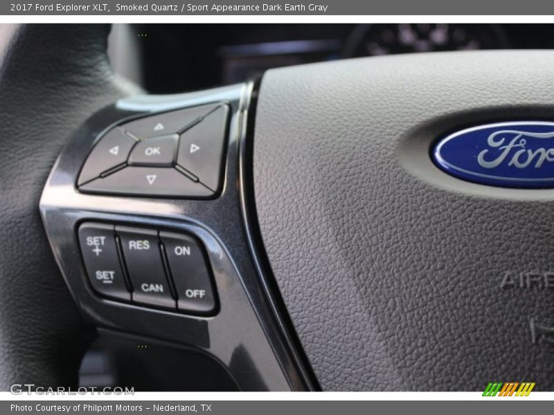 Smoked Quartz / Sport Appearance Dark Earth Gray 2017 Ford Explorer XLT