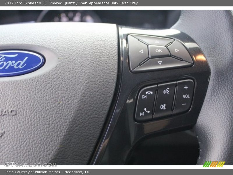 Smoked Quartz / Sport Appearance Dark Earth Gray 2017 Ford Explorer XLT