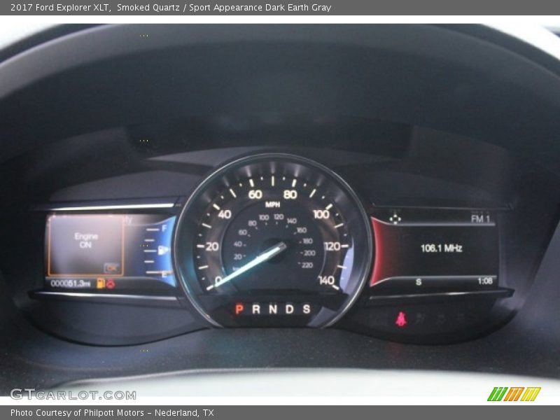 Smoked Quartz / Sport Appearance Dark Earth Gray 2017 Ford Explorer XLT