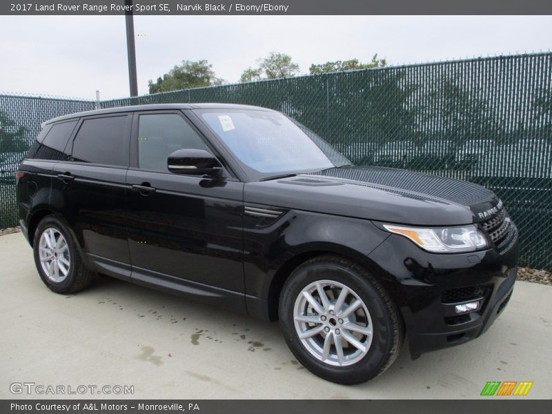 Narvik Black / Ebony/Ebony 2017 Land Rover Range Rover Sport SE