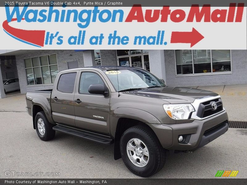 Pyrite Mica / Graphite 2015 Toyota Tacoma V6 Double Cab 4x4