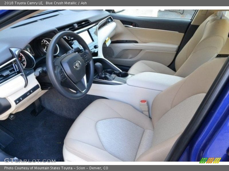 Blue Crush Metallic / Ash 2018 Toyota Camry LE