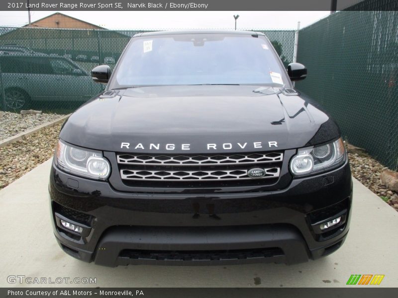 Narvik Black / Ebony/Ebony 2017 Land Rover Range Rover Sport SE