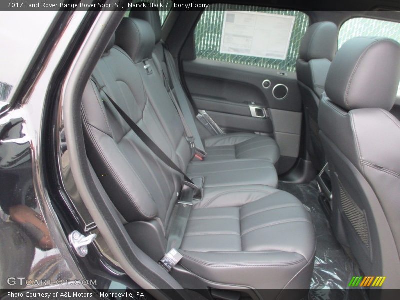 Narvik Black / Ebony/Ebony 2017 Land Rover Range Rover Sport SE