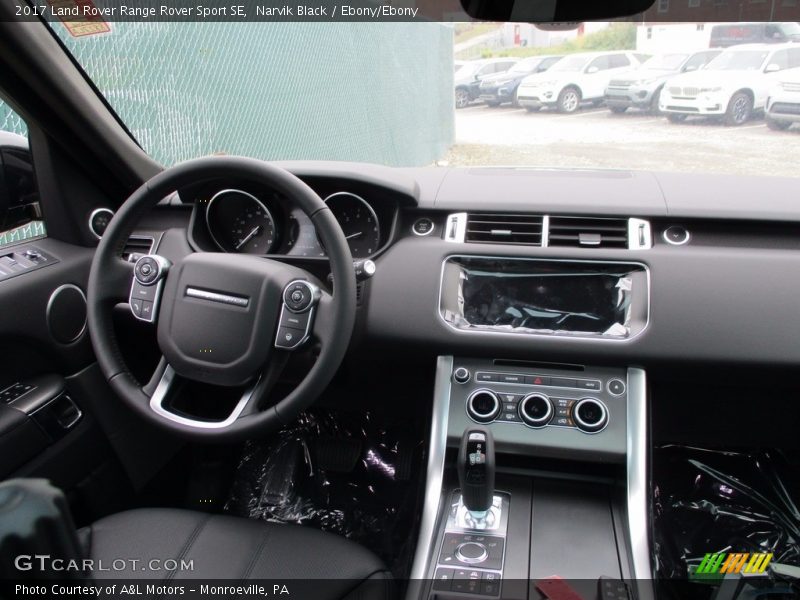 Narvik Black / Ebony/Ebony 2017 Land Rover Range Rover Sport SE