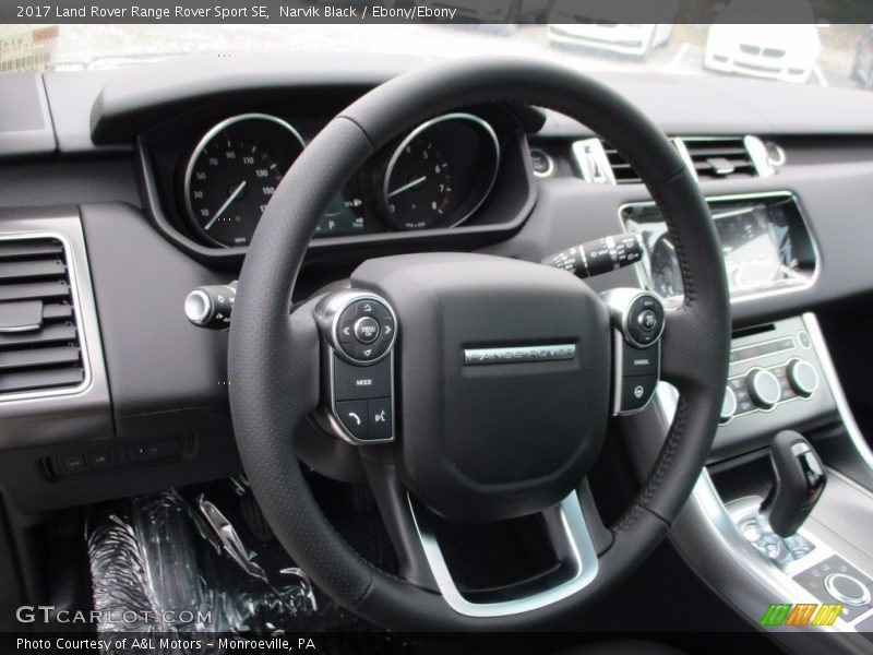 Narvik Black / Ebony/Ebony 2017 Land Rover Range Rover Sport SE