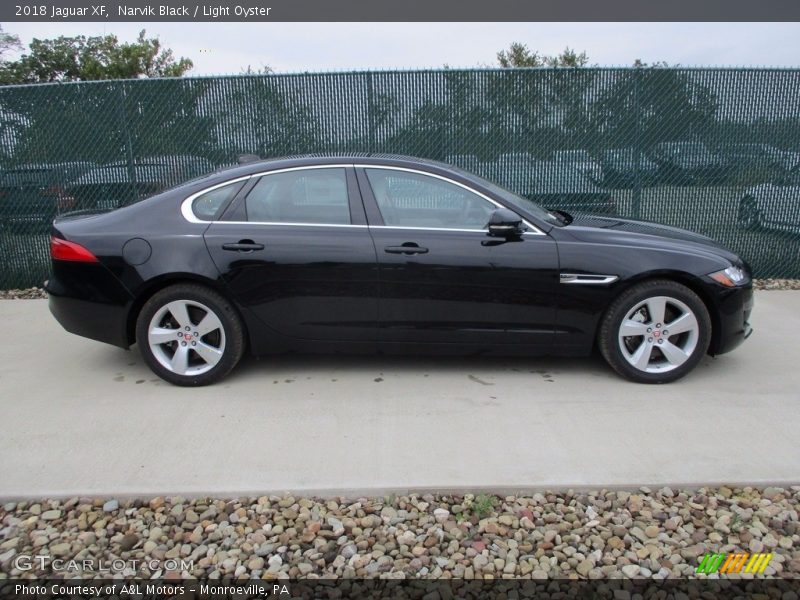 Narvik Black / Light Oyster 2018 Jaguar XF