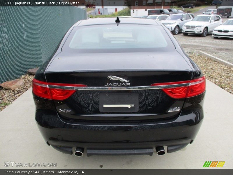 Narvik Black / Light Oyster 2018 Jaguar XF