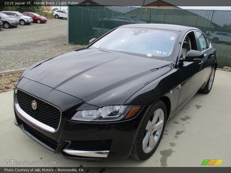 Narvik Black / Light Oyster 2018 Jaguar XF