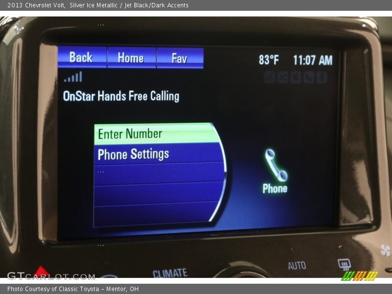 Silver Ice Metallic / Jet Black/Dark Accents 2013 Chevrolet Volt