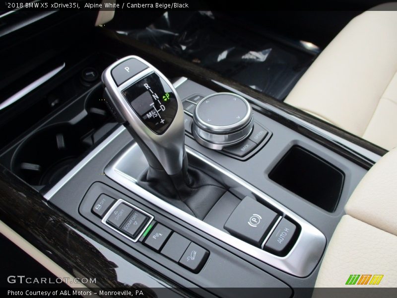 Alpine White / Canberra Beige/Black 2018 BMW X5 xDrive35i