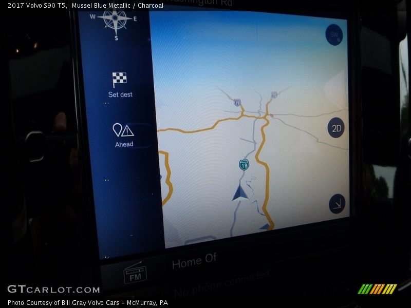 Navigation of 2017 S90 T5