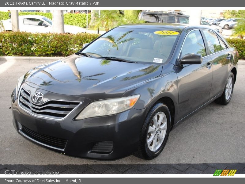 Magnetic Gray Metallic / Ash 2011 Toyota Camry LE