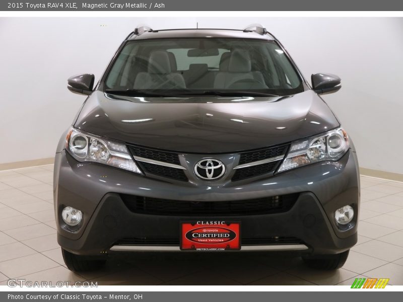 Magnetic Gray Metallic / Ash 2015 Toyota RAV4 XLE