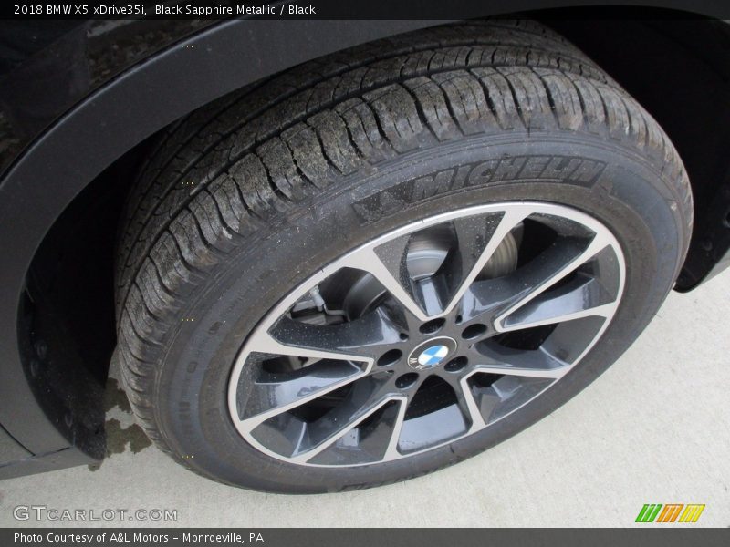 Black Sapphire Metallic / Black 2018 BMW X5 xDrive35i
