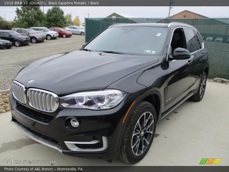 Black Sapphire Metallic / Black 2018 BMW X5 xDrive35i