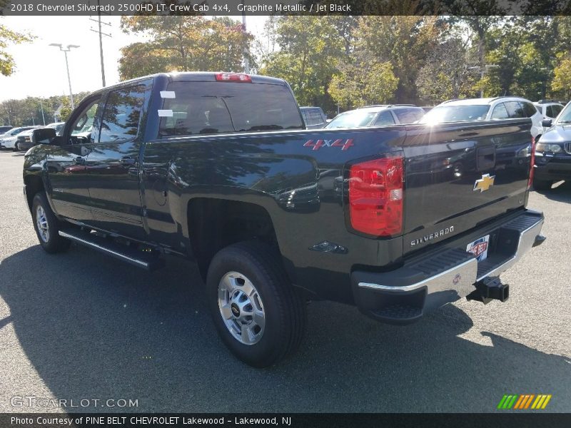 Graphite Metallic / Jet Black 2018 Chevrolet Silverado 2500HD LT Crew Cab 4x4
