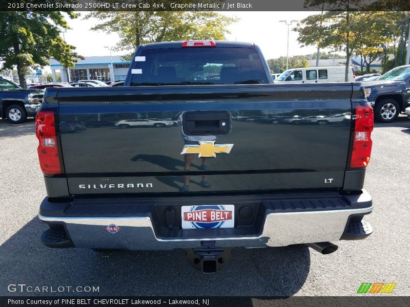 Graphite Metallic / Jet Black 2018 Chevrolet Silverado 2500HD LT Crew Cab 4x4