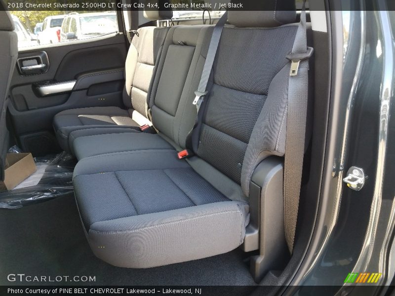 Rear Seat of 2018 Silverado 2500HD LT Crew Cab 4x4