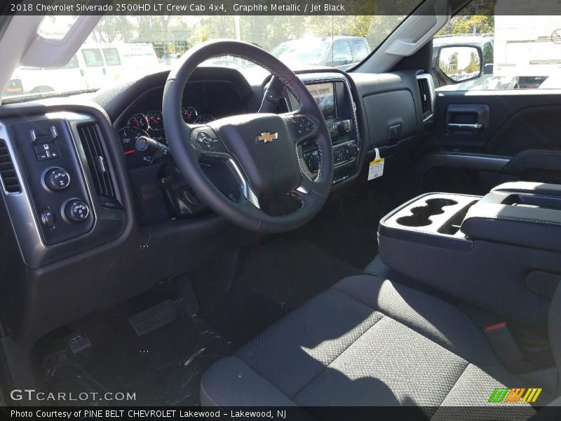Graphite Metallic / Jet Black 2018 Chevrolet Silverado 2500HD LT Crew Cab 4x4
