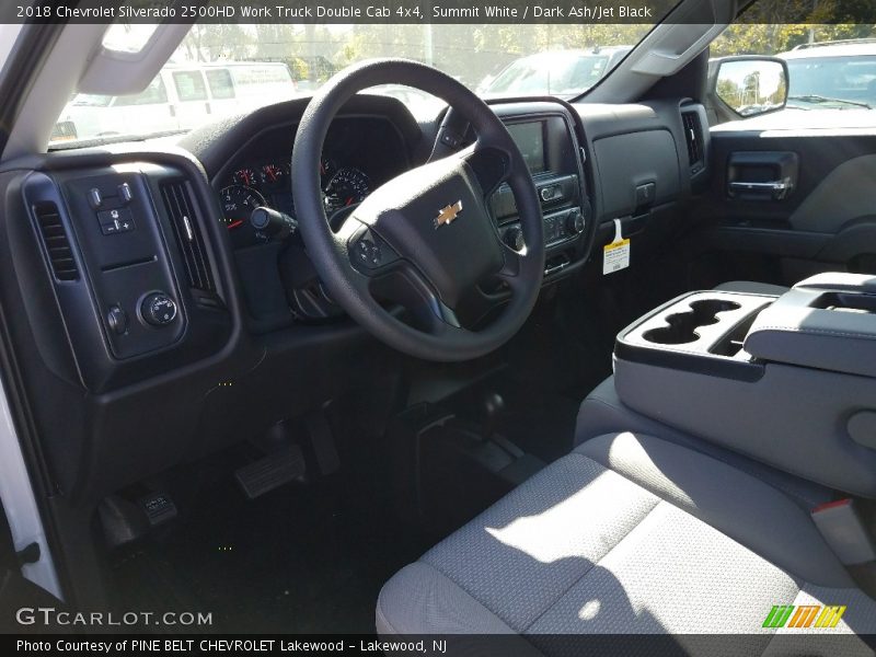 Summit White / Dark Ash/Jet Black 2018 Chevrolet Silverado 2500HD Work Truck Double Cab 4x4