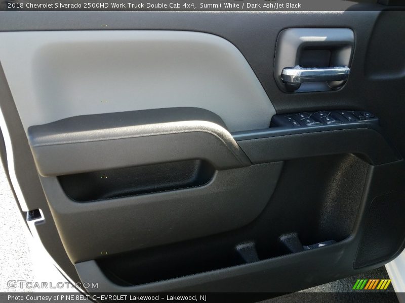 Summit White / Dark Ash/Jet Black 2018 Chevrolet Silverado 2500HD Work Truck Double Cab 4x4