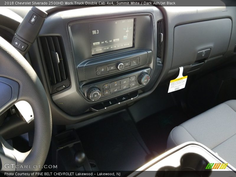 Summit White / Dark Ash/Jet Black 2018 Chevrolet Silverado 2500HD Work Truck Double Cab 4x4
