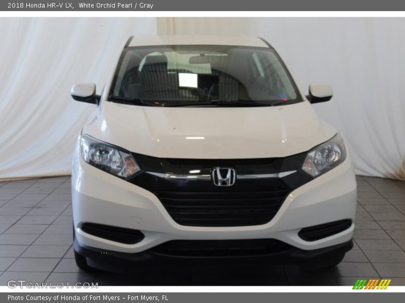 White Orchid Pearl / Gray 2018 Honda HR-V LX