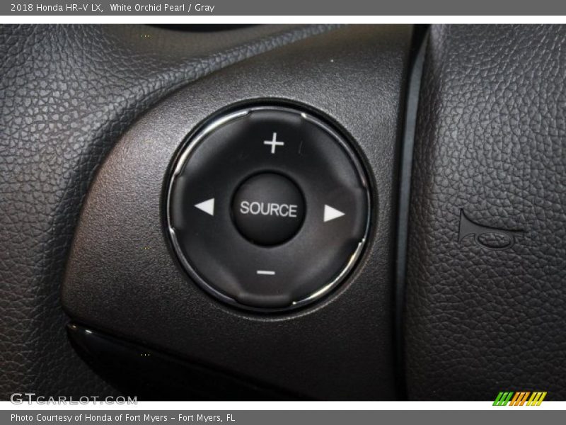 White Orchid Pearl / Gray 2018 Honda HR-V LX