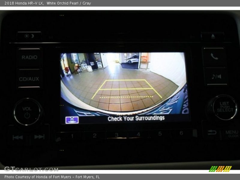 White Orchid Pearl / Gray 2018 Honda HR-V LX