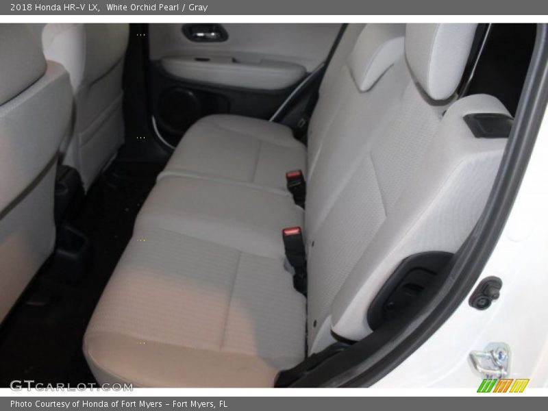 White Orchid Pearl / Gray 2018 Honda HR-V LX