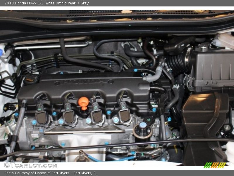 White Orchid Pearl / Gray 2018 Honda HR-V LX