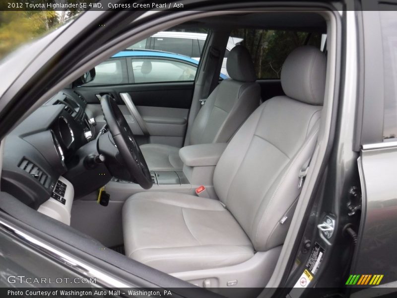 Cypress Green Pearl / Ash 2012 Toyota Highlander SE 4WD